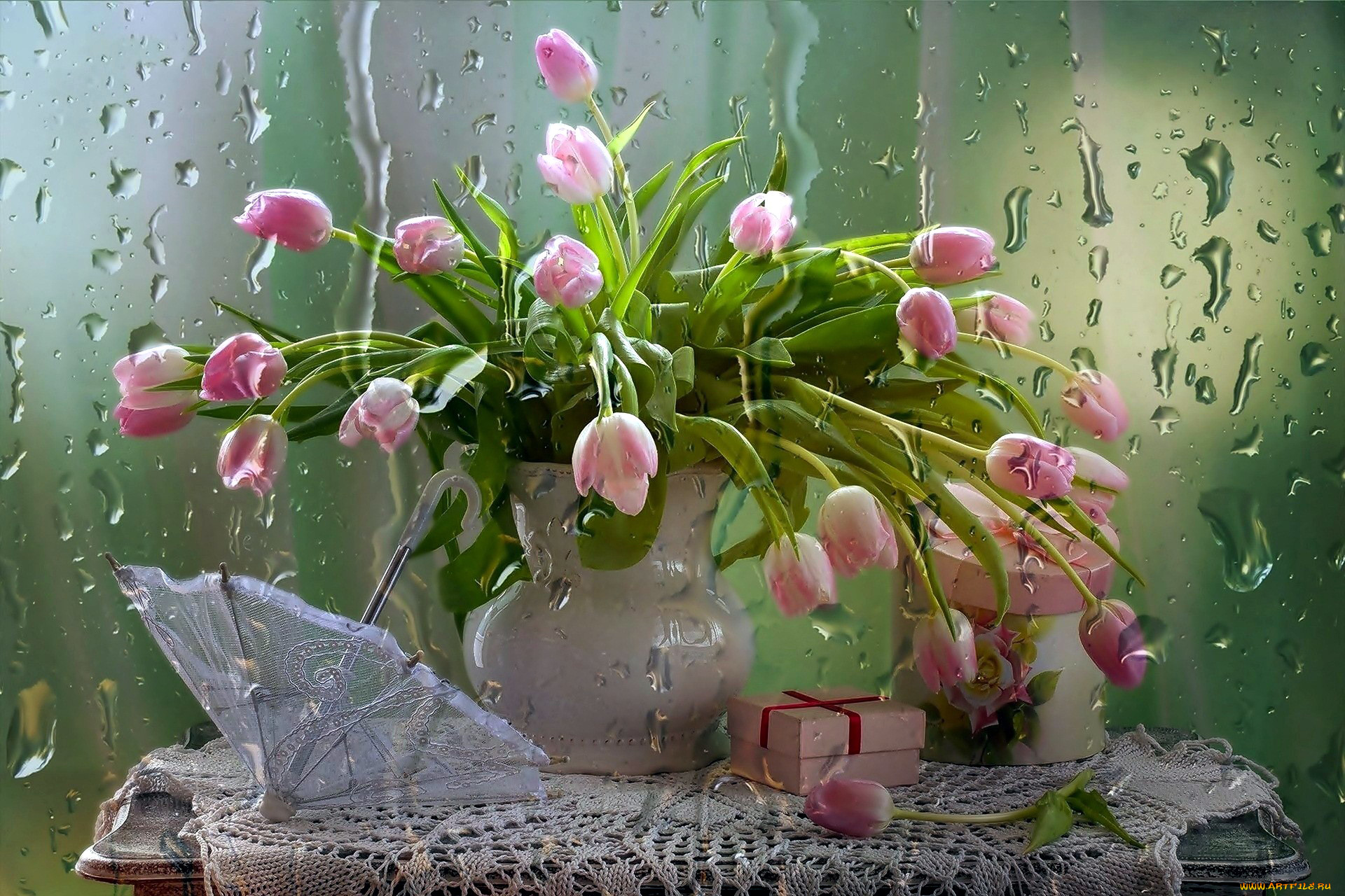 Доброе утро дождливое весеннее картинки. Весенний натюрморт. Нежные весенние цветы. Натюрморт весенний букет. Весенние цветы в вазе.